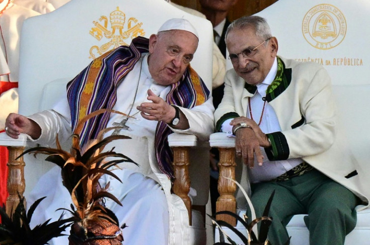 East Timor President Jose Ramos-Horta hosted Pope Francis this week for a three-day visit