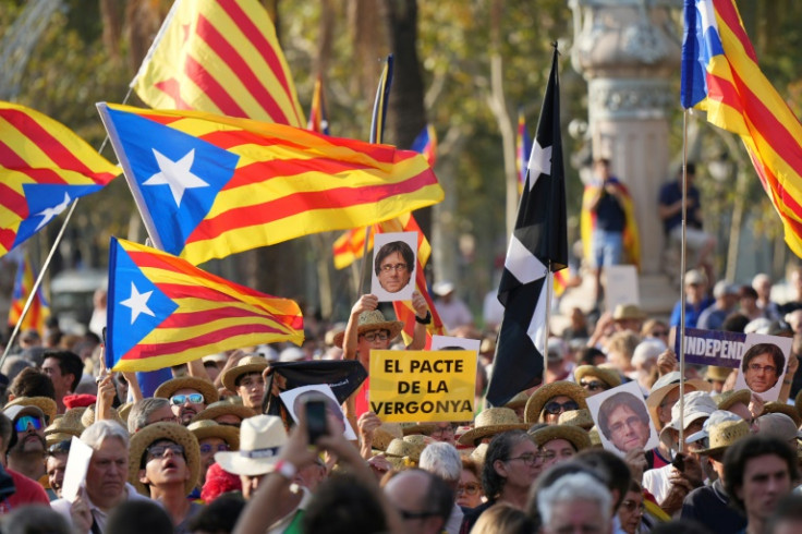 Separatists want independence for Catalonia but the groups are divided among themselves