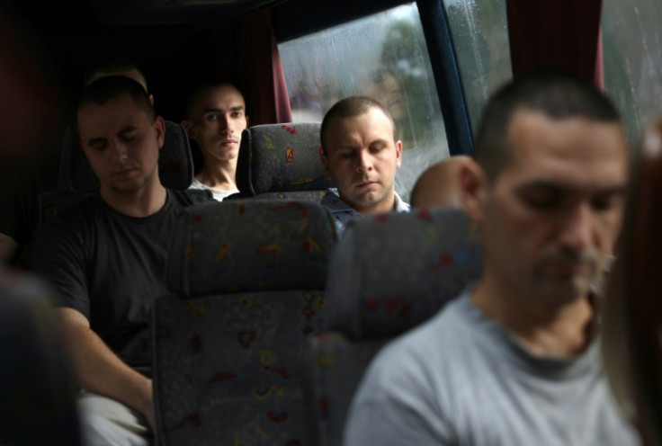Russian servicemen were freed in return for the Ukrainian prisoners