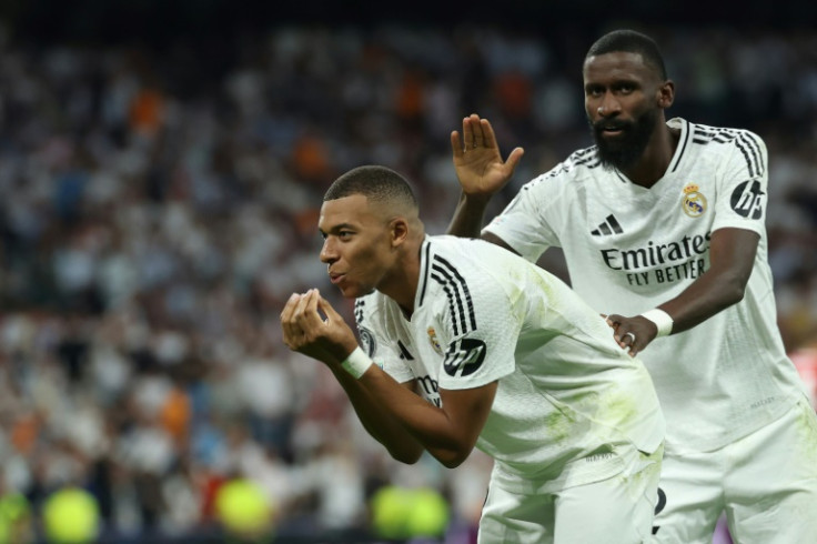 Kylian Mbappe got Real Madrid's opening goal as they beat Stuttgart 3-1 in the first game of their title defence