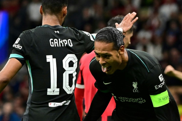 Captain Virgil van Dijk helped Liverpool come from behind to beat AC Milan 3-1 at San Siro