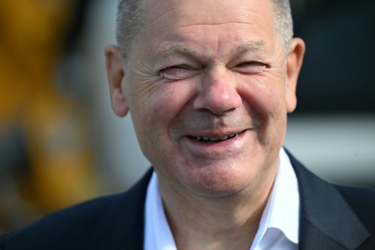 German Chancellor Olaf Scholz faces national elections a year from now