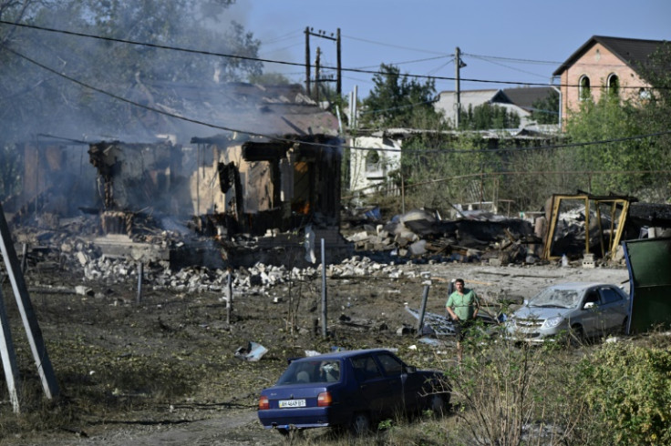 Zelensky's visit comes after a summer of intense fighting with Moscow advancing fast in eastern Ukraine
