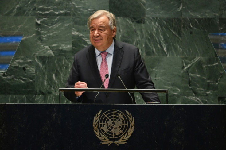 UN Secretary-General Antonio Guterres said the blame for continuing violence lay with member states, not with the United Nations
