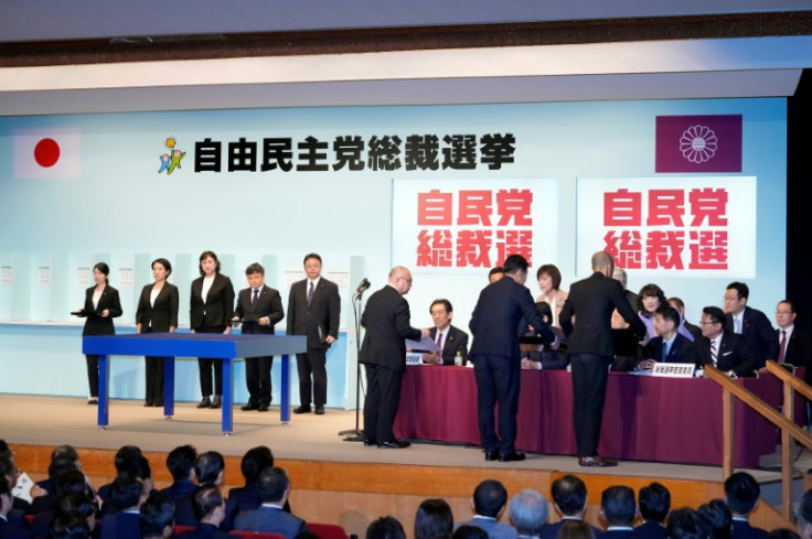 In the first round of voting, a record nine candidates had been in the running