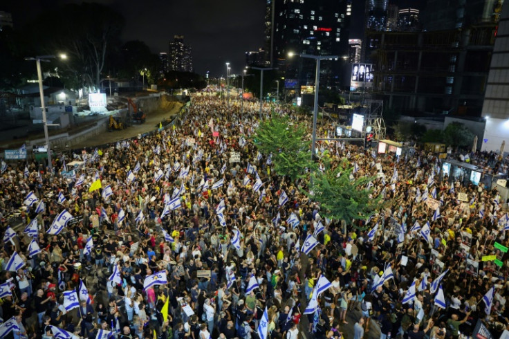 Netanyahu had been weakened by months of protests against his handling of the war, including by supporters of Israeli hostages held by Palestinian militants in Gaza