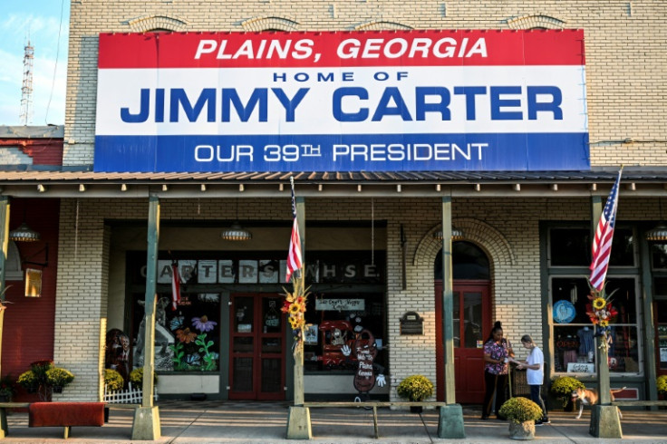 Plains, Georgia remains proud of its most famous son