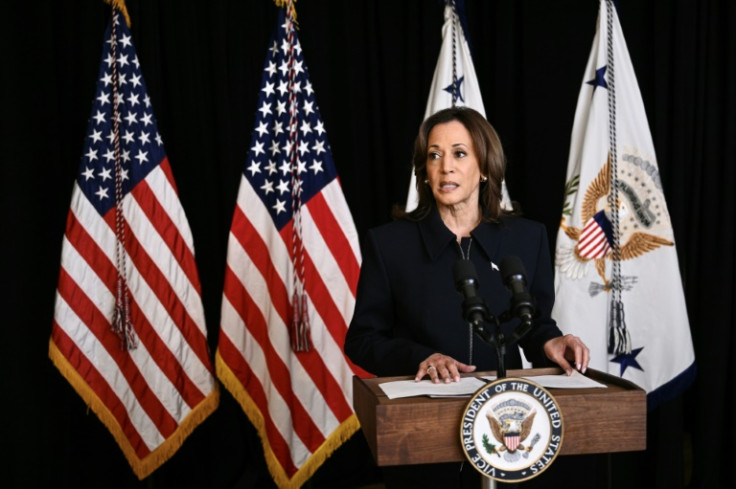 US Vice President Kamala Harris pledged 'unwavering' commitment to Israel after Iran launched a missile attack against America's ally
