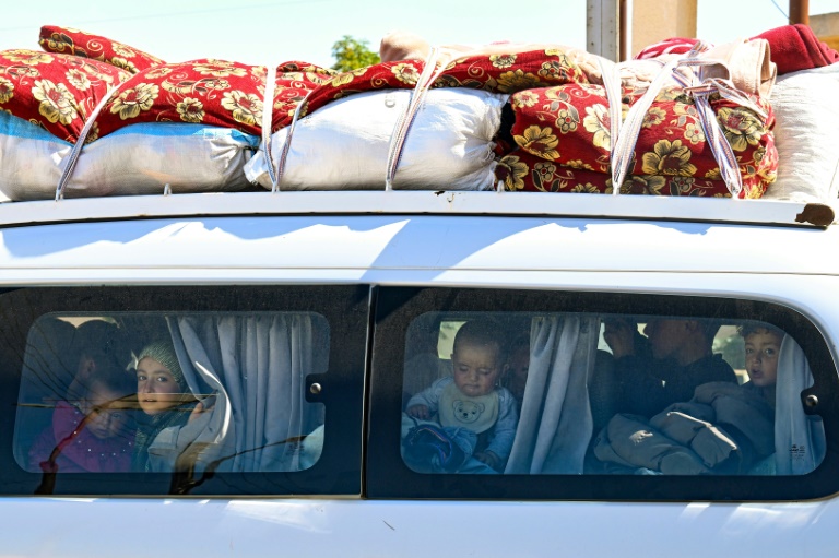 Syrian Refugees Flee Home From Lebanon