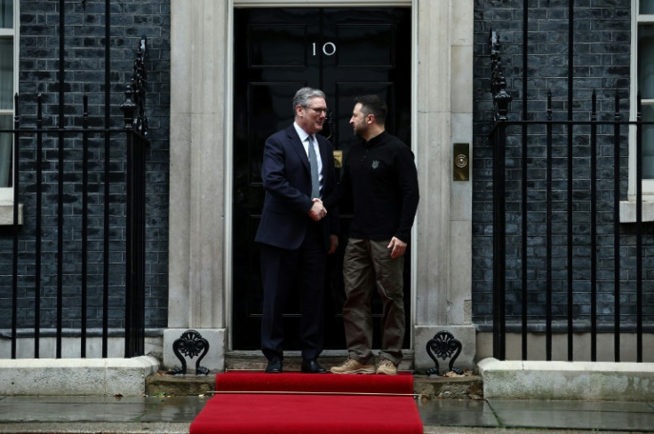 Zelensky's visit to Downing Street is his second since Keir Starmer became prime minister in July