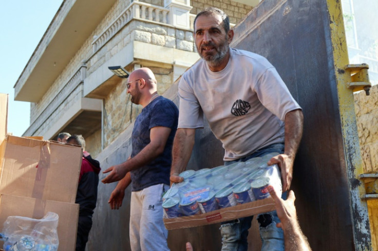 Many in Qlayaa have decided to remain in their town, which has seen an influx of people fleeing bombardment
