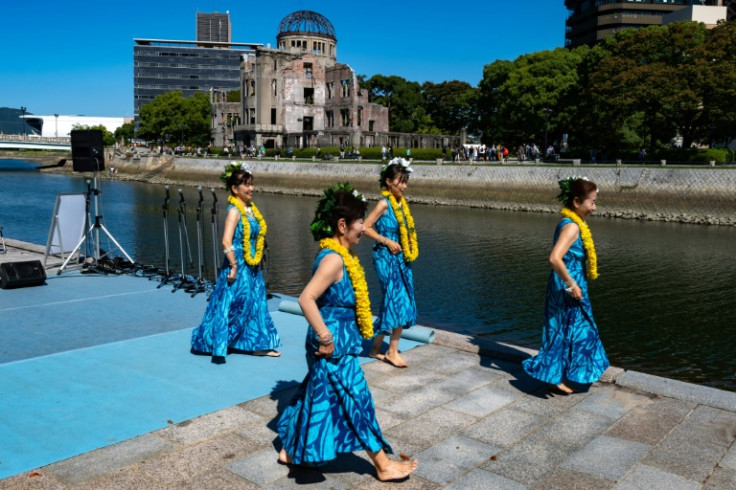Around 140,000 people died when the United States dropped an atomic bomb on Hiroshima on August 6, 1945