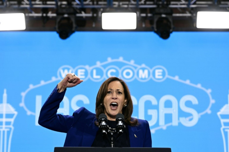 US Vice President and Democratic presidential candidate Kamala Harris is running neck and neck with Donald Trump, according to polls