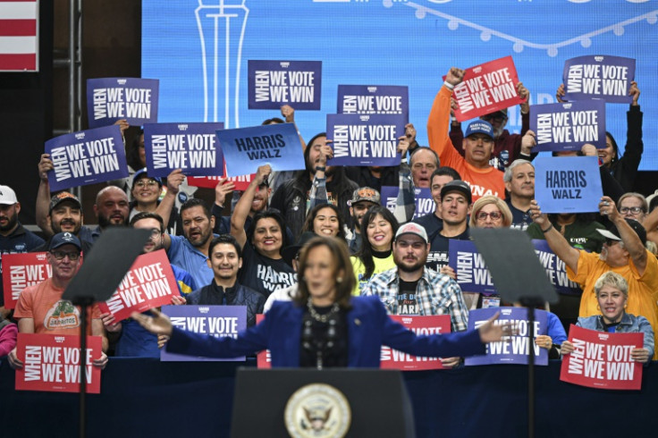 Kamala Harris is holding high-energy rallies with help from celebrity backers, including rapper Cardi B