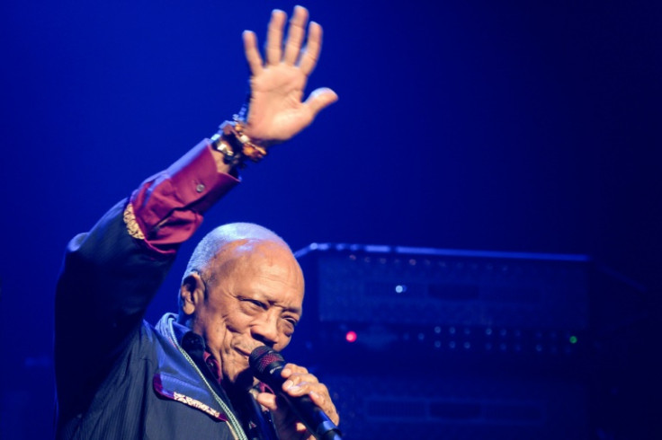 US producer Quincy Jones -- seen at the Montreux Jazz Festival in June 2019 in Switzerland -- influenced the music world in many genres for decades