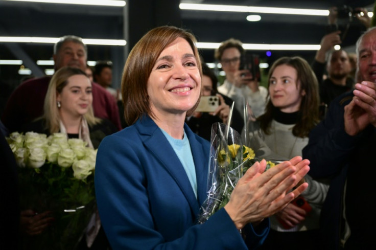 In a conciliatory speech, Sandu vowed to be a 'president for all'