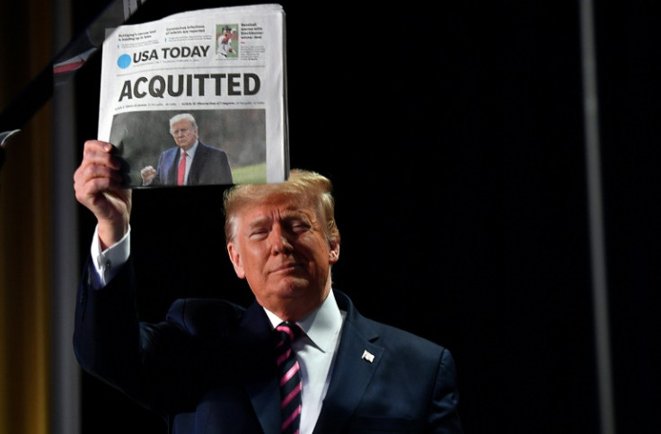 Trump was 'acquitted' by the Senate but he remains only the third US president to be impeached