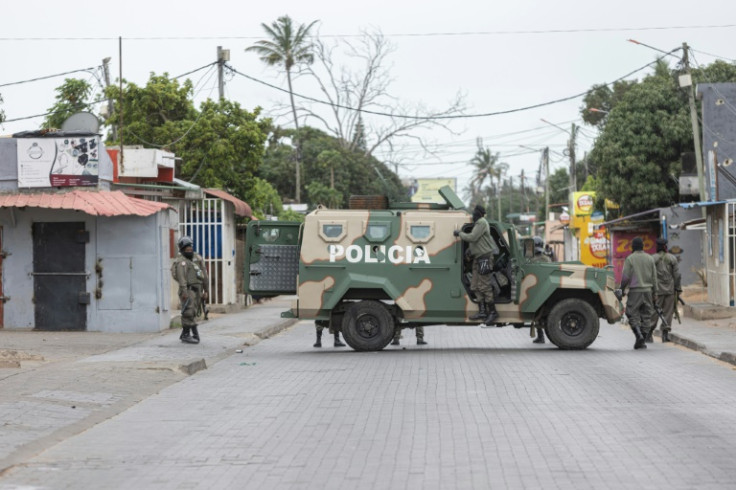 Police used tear gas to disperse protesters in Mozambique's capital Maputo