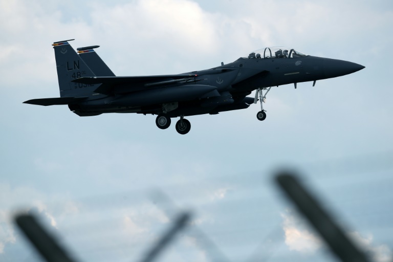 F-15 Fighters Arrive In Middle East: US Military