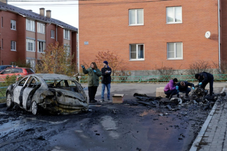 Ukrainian drone attacks on Moscow are much less frequent than Russian strikes on Kyiv