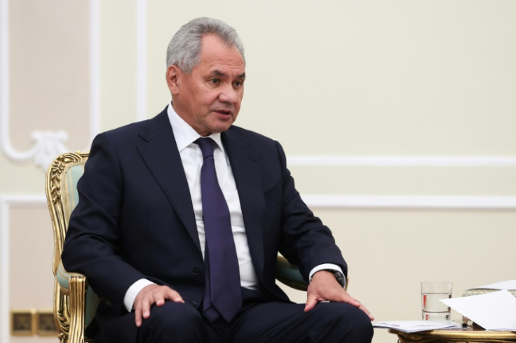 Russia's Sergei Shoigu, seen here during a meeting with the Iranian president, was in Beijing for security talks on Tuesday