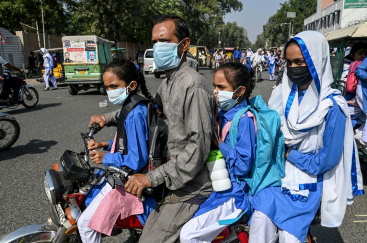 Children 'are paying the price' for Pakistan's pollution issues, environment lawyer Ahmad Rafay Alam told AFP