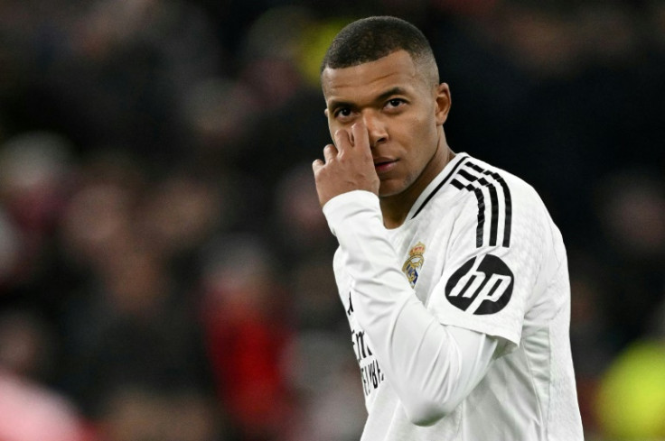 Kylian Mbappe had a penalty saved in Real Madrid's Champions League loss at Anfield