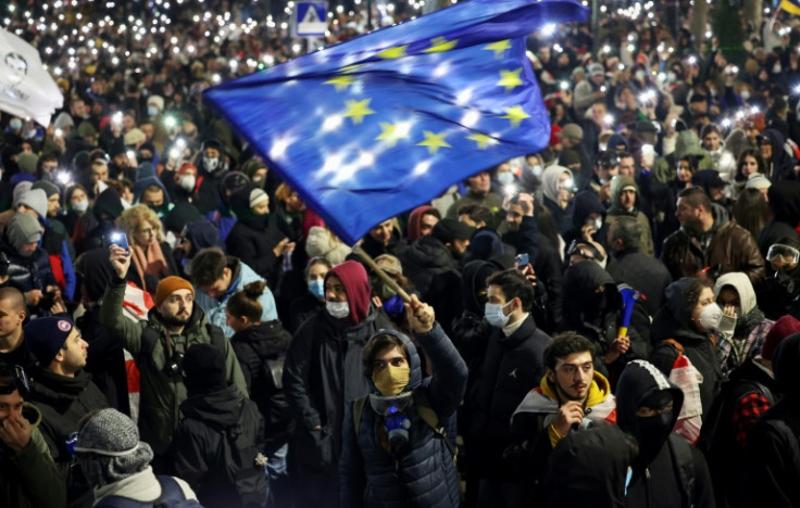 Critics accuse Georgian Dream of moving the country away from Europe and closer to Russia