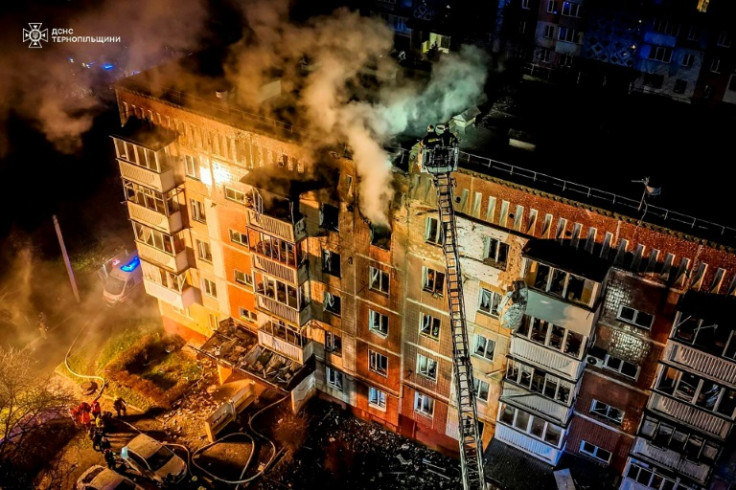 A Russian attack overnight left one dead and three wounded in the town of Ternopil, in the west of Ukraine