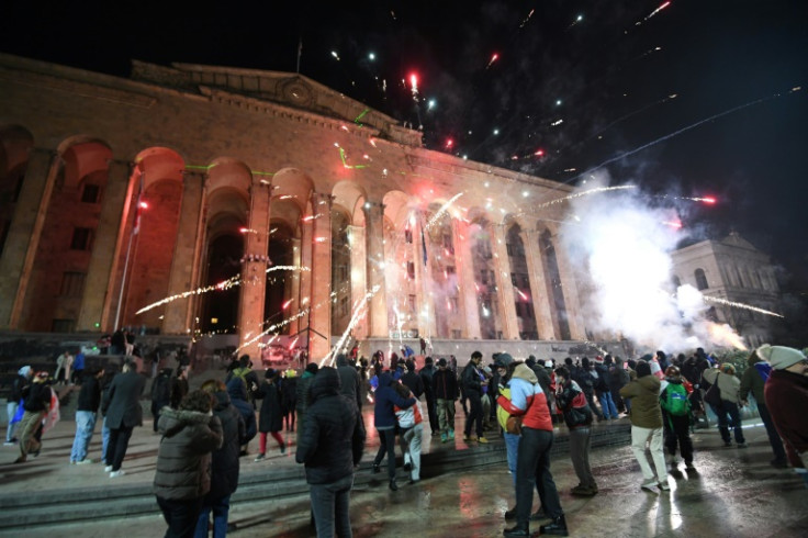 Critics of Georgian Dream are enraged by what they call its betrayal of Tbilisi's bid for EU membership