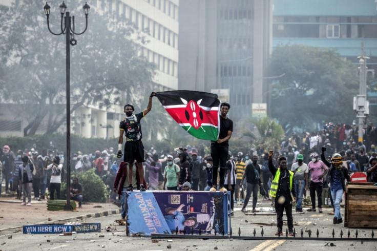 Protesters stormed parliament on June 25 as the unrest peaked