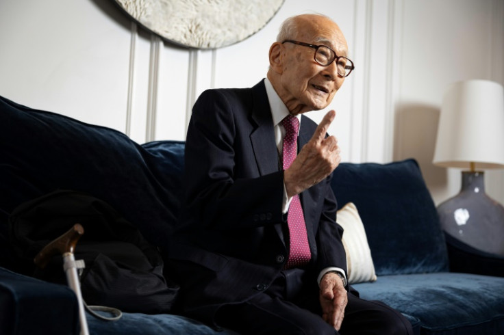 Tanaka told AFP it was "a miracle" he survived the US bombing of Nagasaki