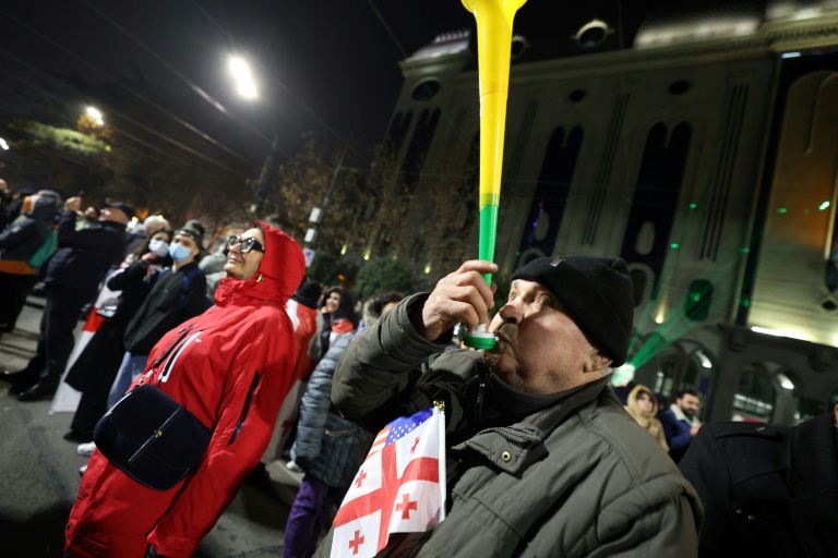 Georgia Protests Enter 13th Night As EU Threatens ‘Measures’