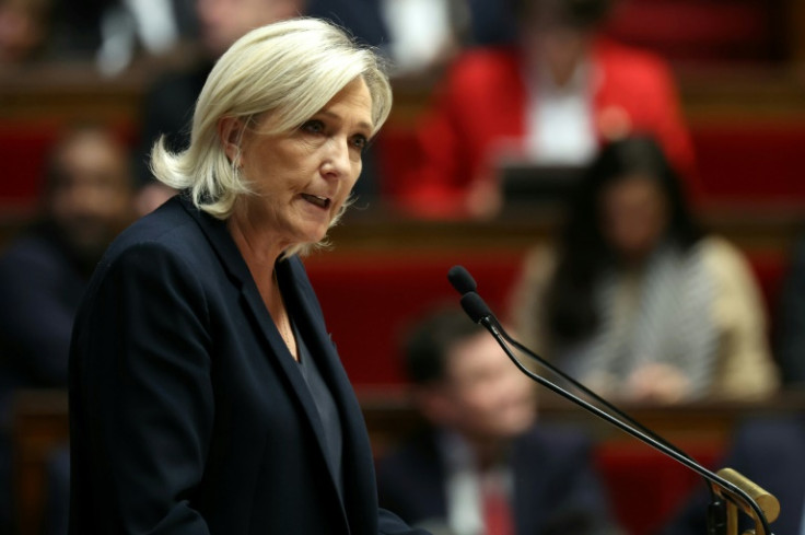Far-right parliamentary leader Marine Le Pen suggested Bayrou's appointment could lead to more deadlock