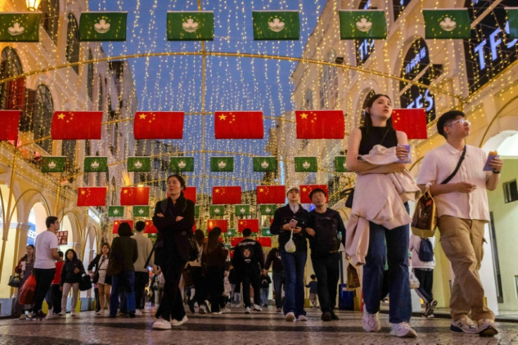 Macau saw just over 29 million visitor arrivals in the first 10 months of the year, compared with its resident population of 687,000 people