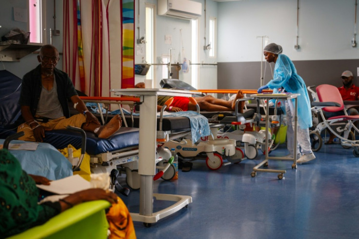 The Mamoudzou hospital has kept welcoming patient despite the storm