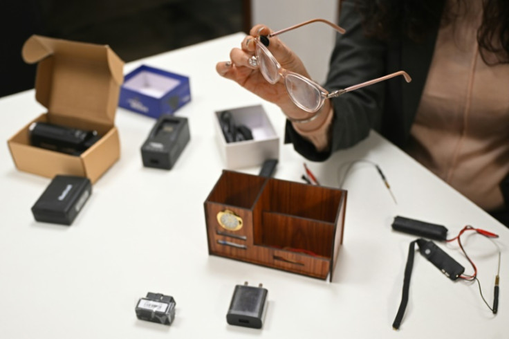 Detectives use a range of high-tech gadgets to snoop on their subjects