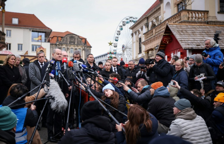 Criticism has rained down from the far-right and far-left parties already bitterly opposed to the Olaf Scholz government