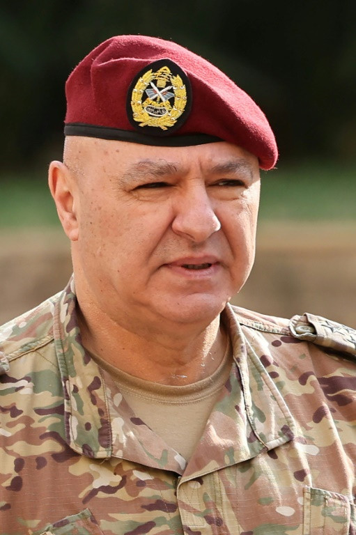 The election of army chief Joseph Aoun to the presidency would require a constitutional amendment