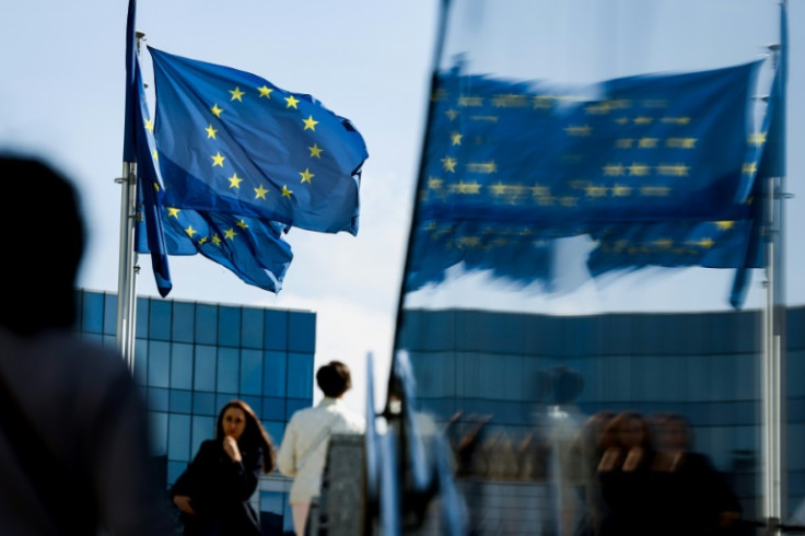 Europe's economy is stagnating compared to faster growing rivals the United States and China