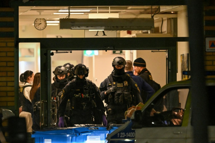 The police would not confirm media reports the suspected gunman turned his gun on himself