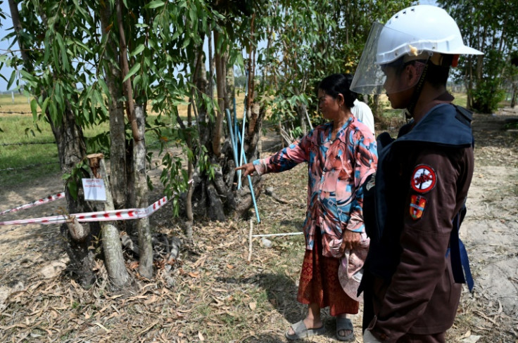 More than 1,600 square kilometres (620 square miles) of contaminated land still needs to be demined