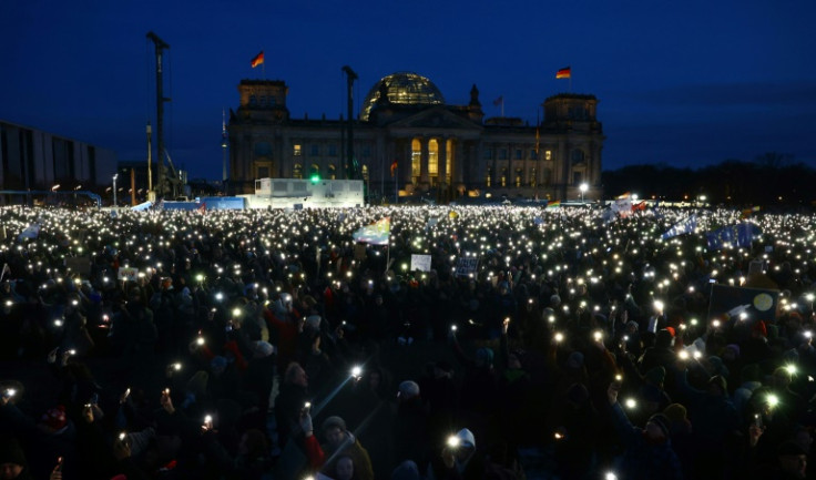 Online footage of massive anti-AfD protests has been doctored to seem like demos supporting them