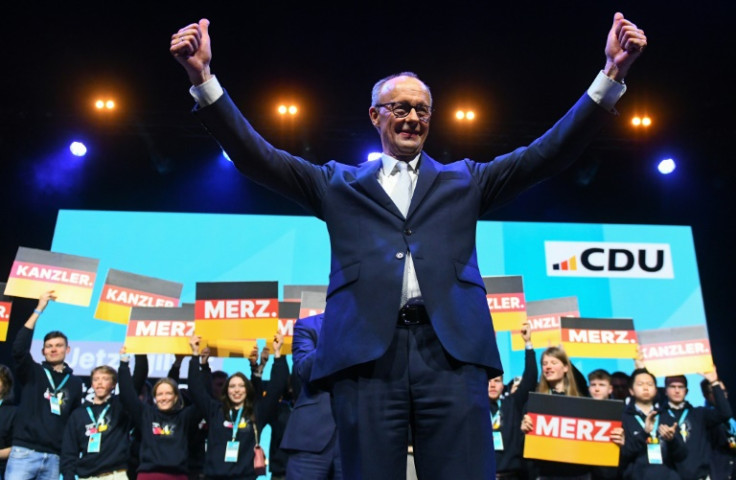 Friedrich Merz, leader of conservative Christian Democratic Union