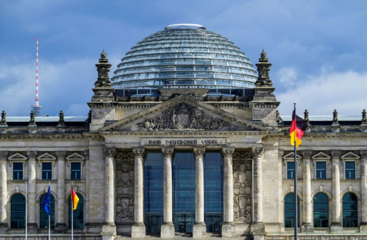 The Reichstag building in Berlin houses Germany's Bundestag, or lower house of parliament