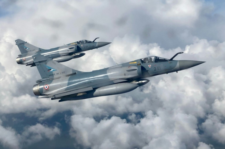Kyiv said it had deployed French Mirage fighter jets for the first time to repel the aerial onslaught