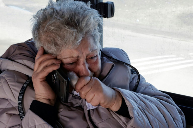 Tatyana Shapovalova said the villagers were treated well by Ukrainian troops