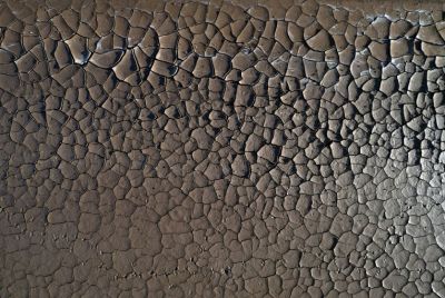 On the Mexican side of the border with the United States, the Colorado River is mostly dry