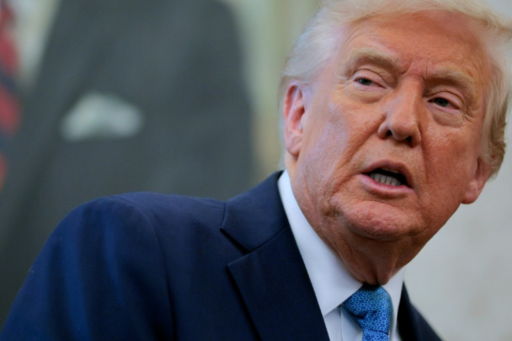 Donald Trump said he had no intention of fireing Federal Reserve boss Jerome Powell and that he thought tariffs on China would come down substantially