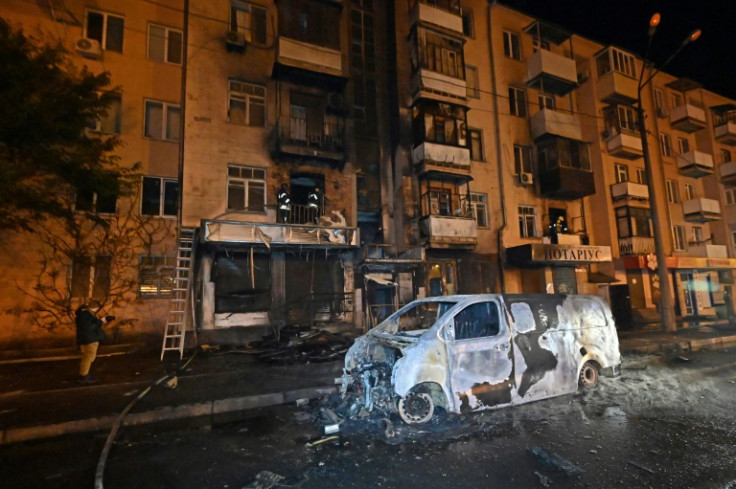 Russia kept up its bombing of Ukraine overnight
